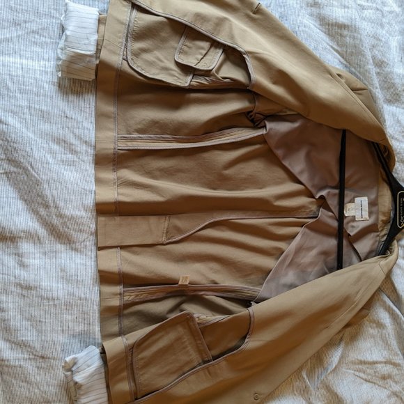 Club Monaco Blazer - Cotton Beige / Sand Classic Cut - Picture 4 of 6